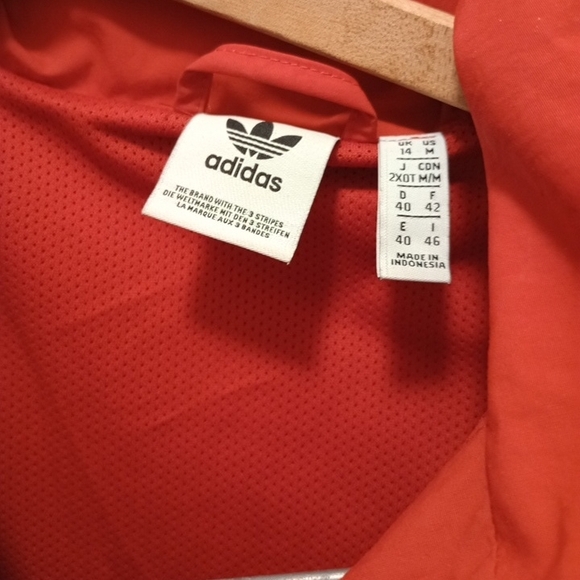 Adidas Red and Blue Trefoil Jacket - Picture 2 of 10